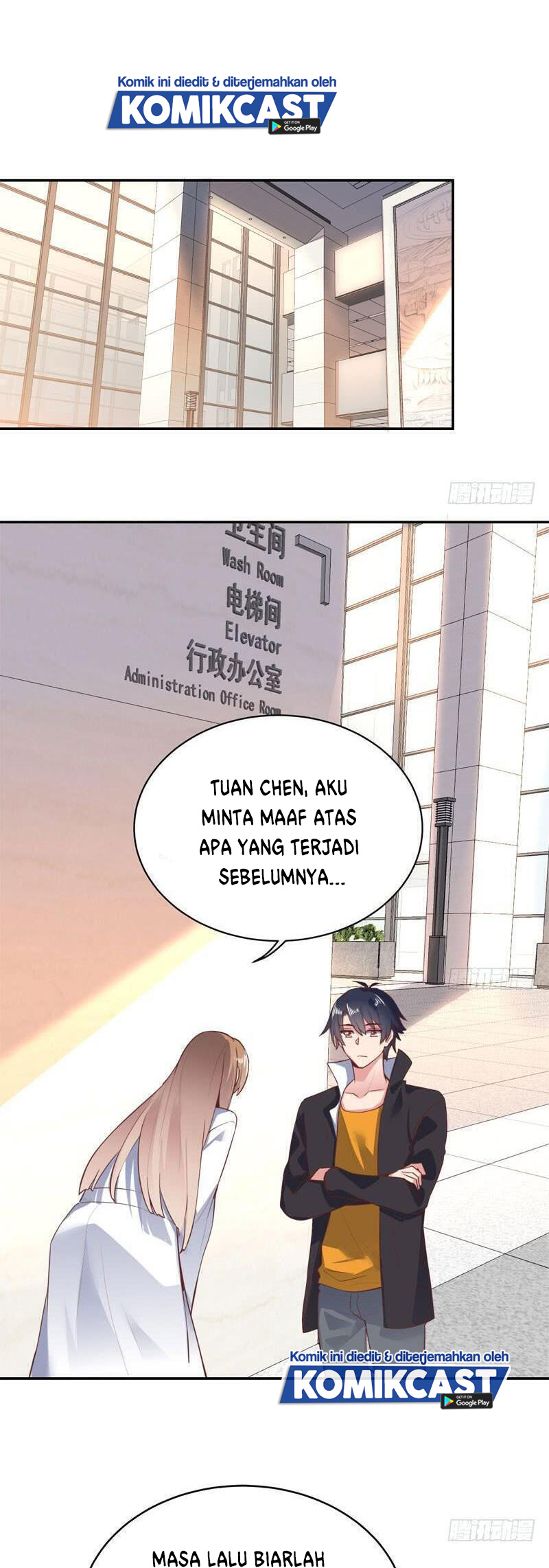 Carrying The Goddess Along Chapter 51 Gambar 17